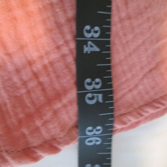 SOCIALITE Crinkled Smocked Mini Dress Size Large-Coral-NWT - Picture 16 of 16